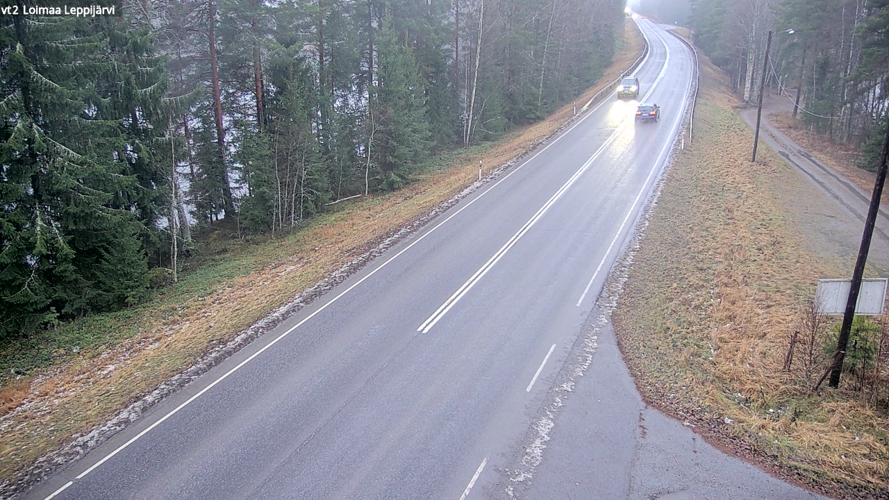 Weather Camera Image Väg 2 Loimaa, Leppijärvi, Loimaa, Varsinais-Suomi