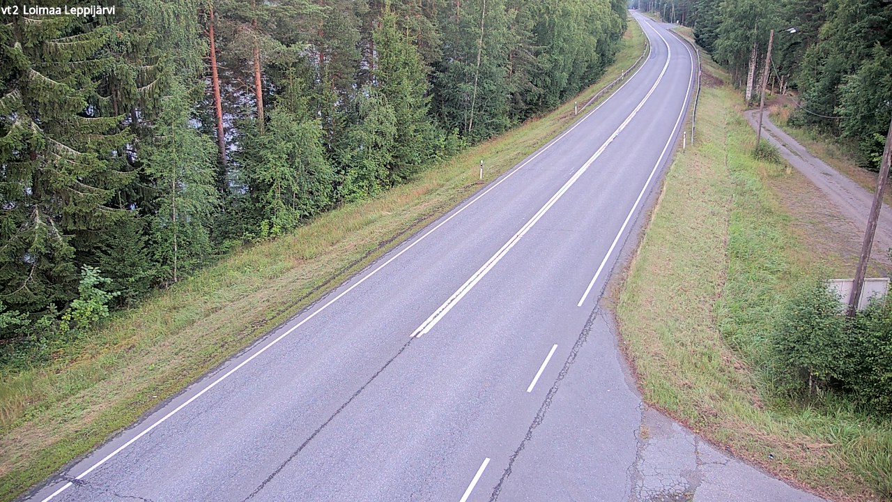 Weather Camera Image Väg 2 Loimaa, Leppijärvi, Loimaa, Varsinais-Suomi