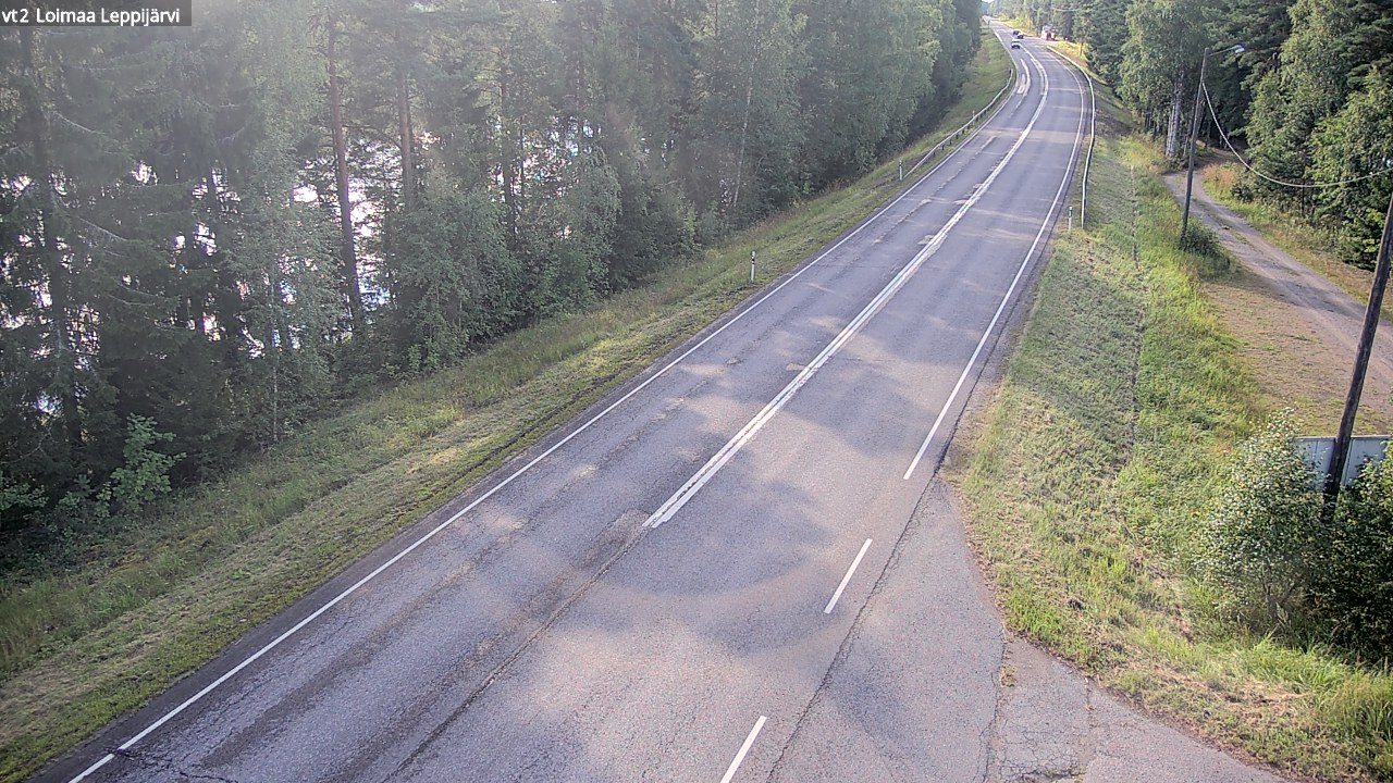 Weather Camera Image Väg 2 Loimaa, Leppijärvi, Loimaa, Varsinais-Suomi