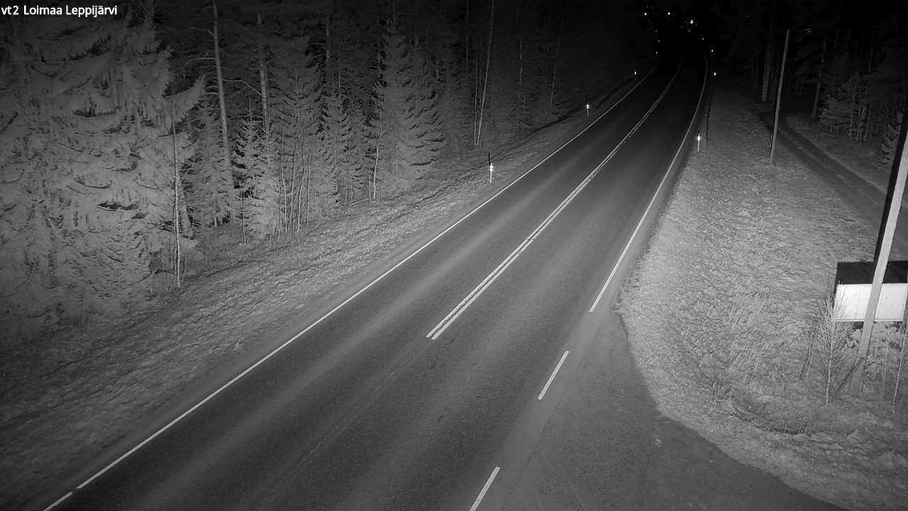 Weather Camera Image Road 2 Loimaa, Leppijärvi, Loimaa, Varsinais-Suomi