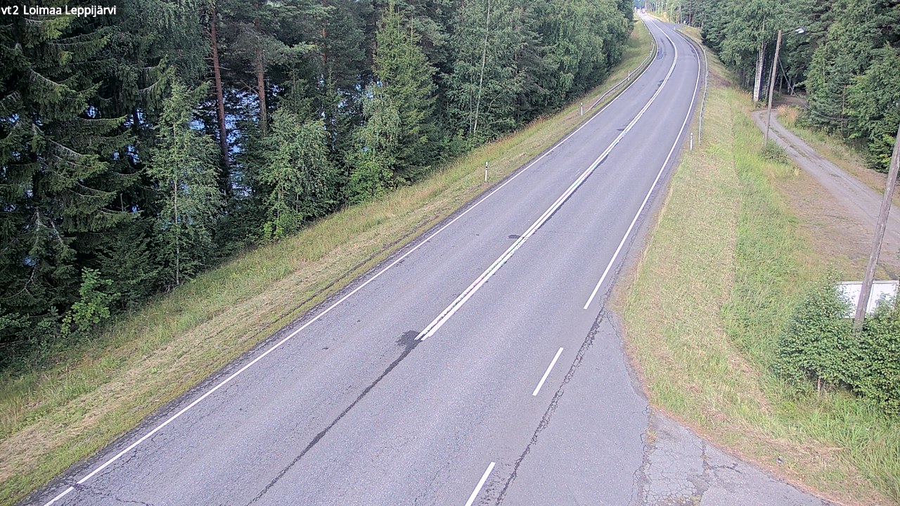 Weather Camera Image Väg 2 Loimaa, Leppijärvi, Loimaa, Varsinais-Suomi