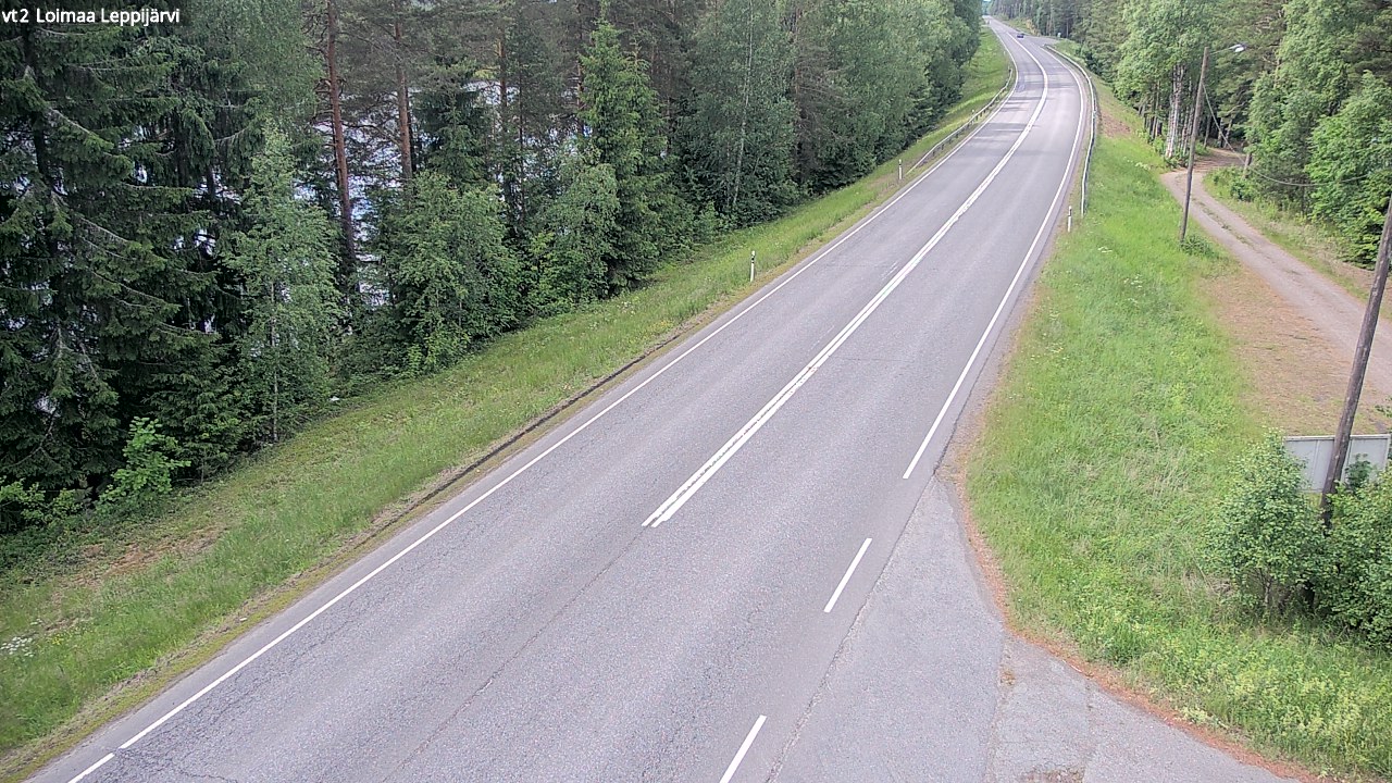 Weather Camera Image Road 2 Loimaa, Leppijärvi, Loimaa, Varsinais-Suomi