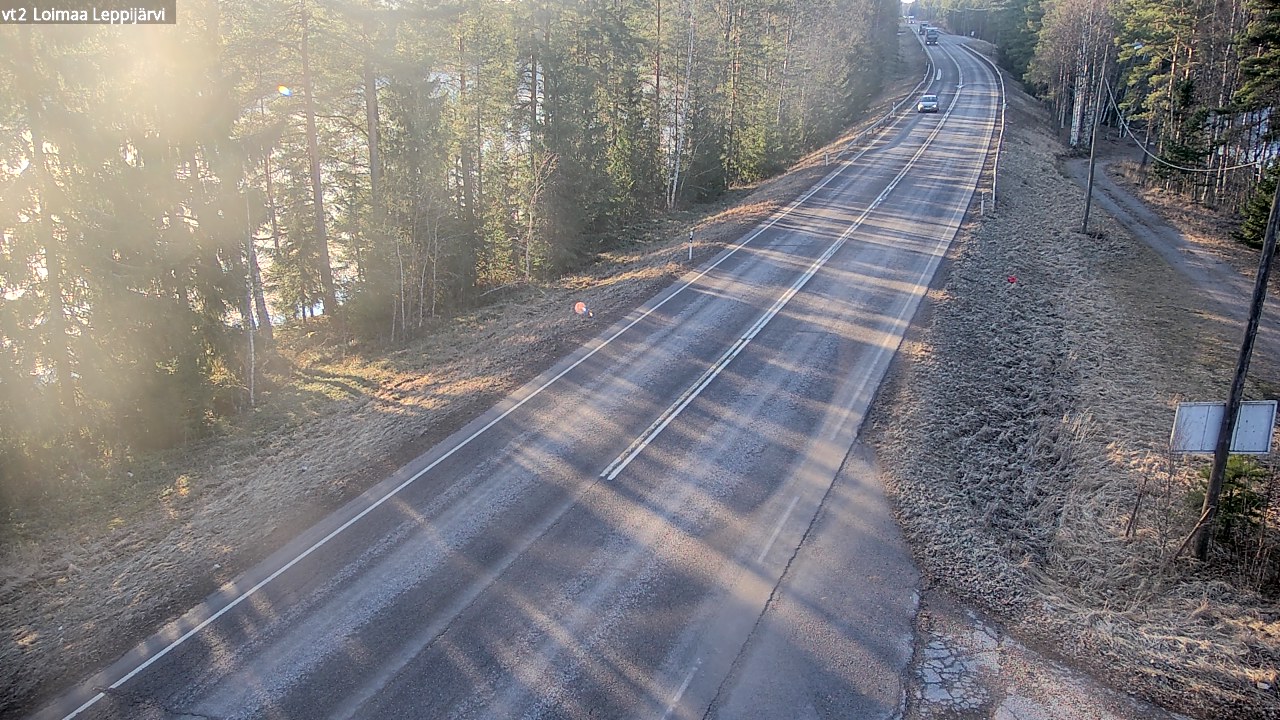 Weather Camera Image Road 2 Loimaa, Leppijärvi, Loimaa, Varsinais-Suomi