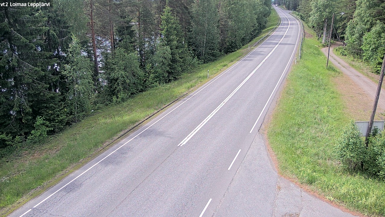 Weather Camera Image Road 2 Loimaa, Leppijärvi, Loimaa, Varsinais-Suomi