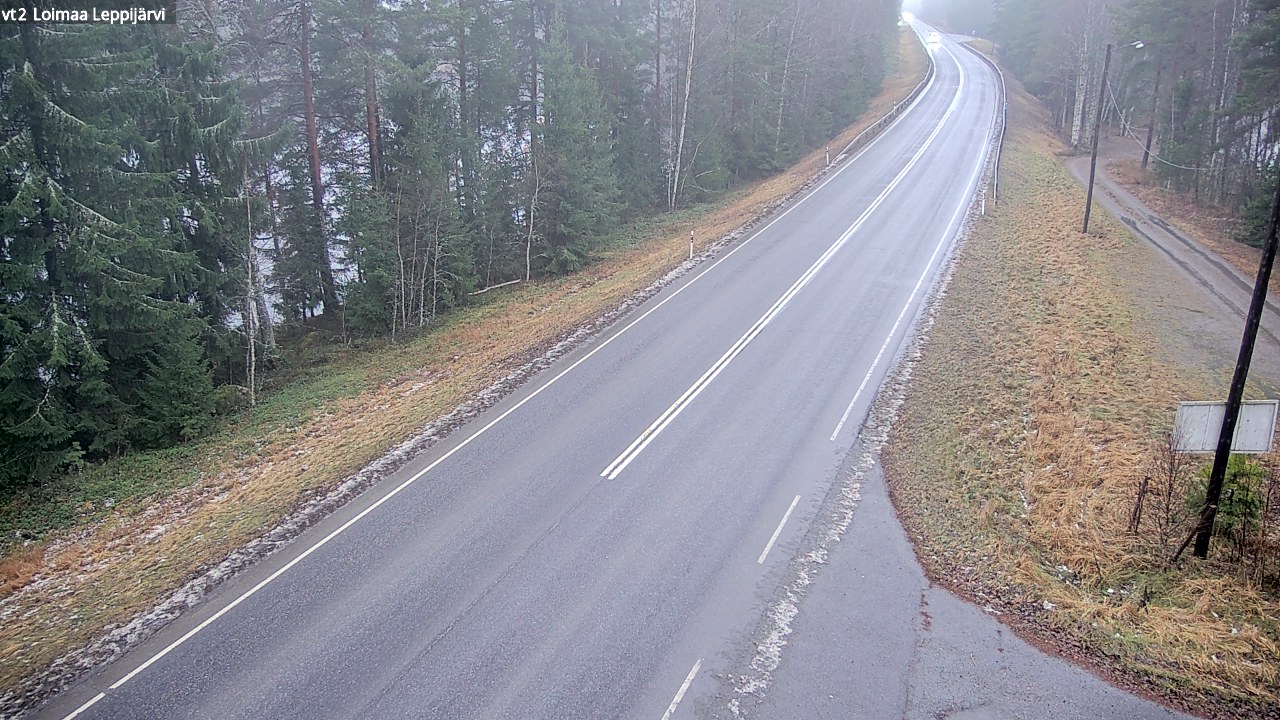 Weather Camera Image Väg 2 Loimaa, Leppijärvi, Loimaa, Varsinais-Suomi