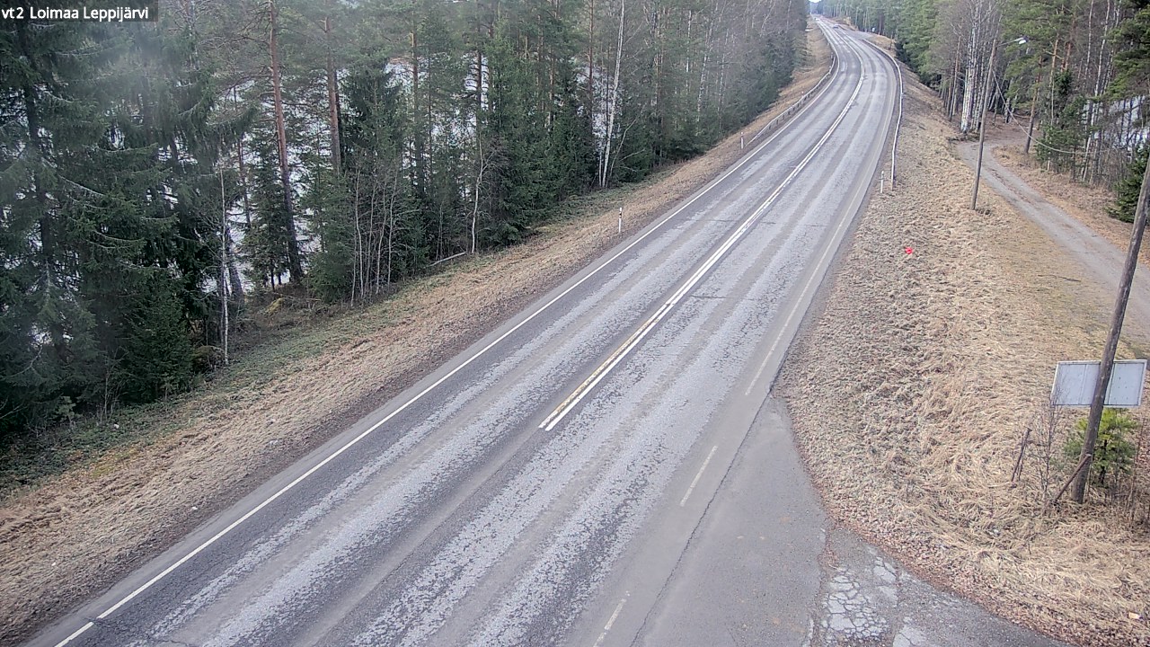 Weather Camera Image Väg 2 Loimaa, Leppijärvi, Loimaa, Varsinais-Suomi