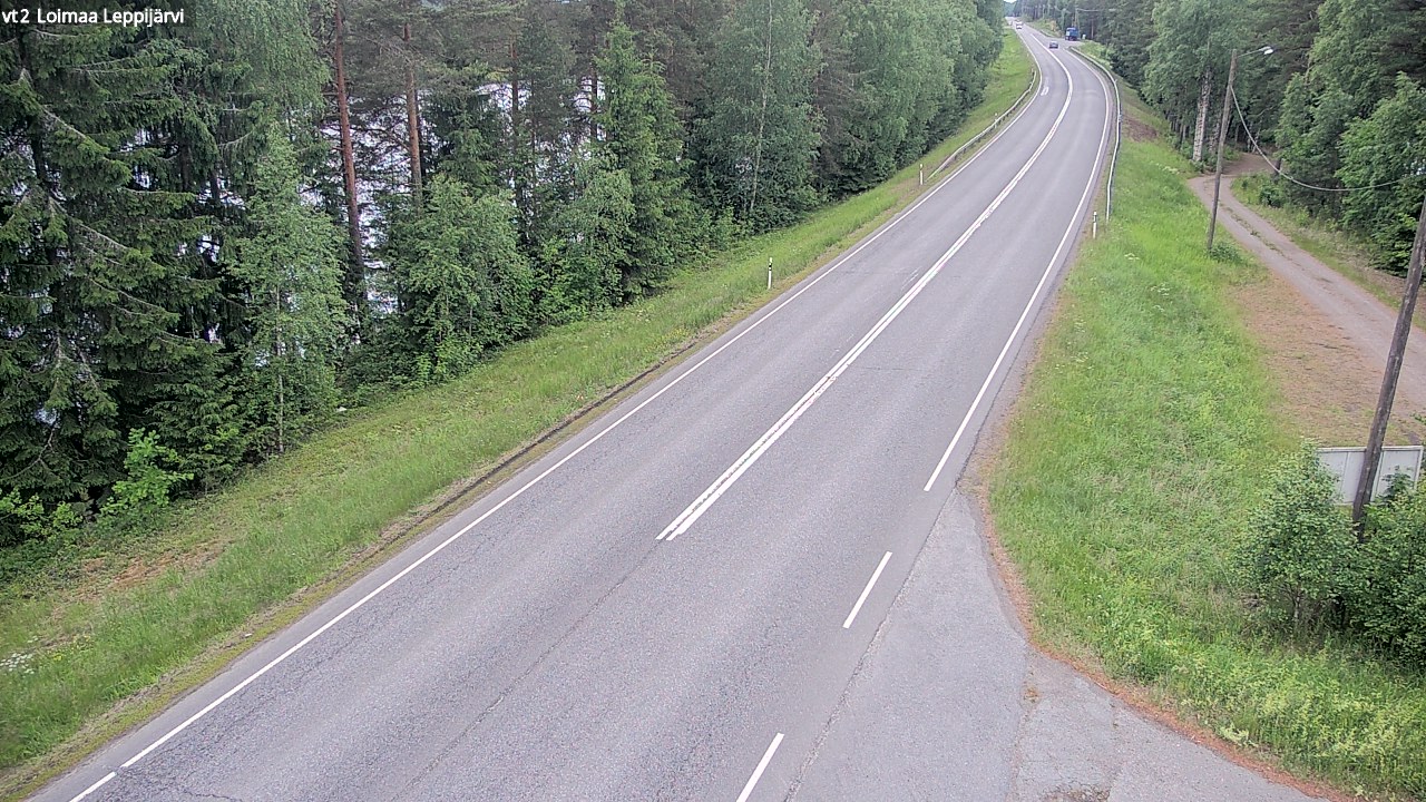 Weather Camera Image Väg 2 Loimaa, Leppijärvi, Loimaa, Varsinais-Suomi