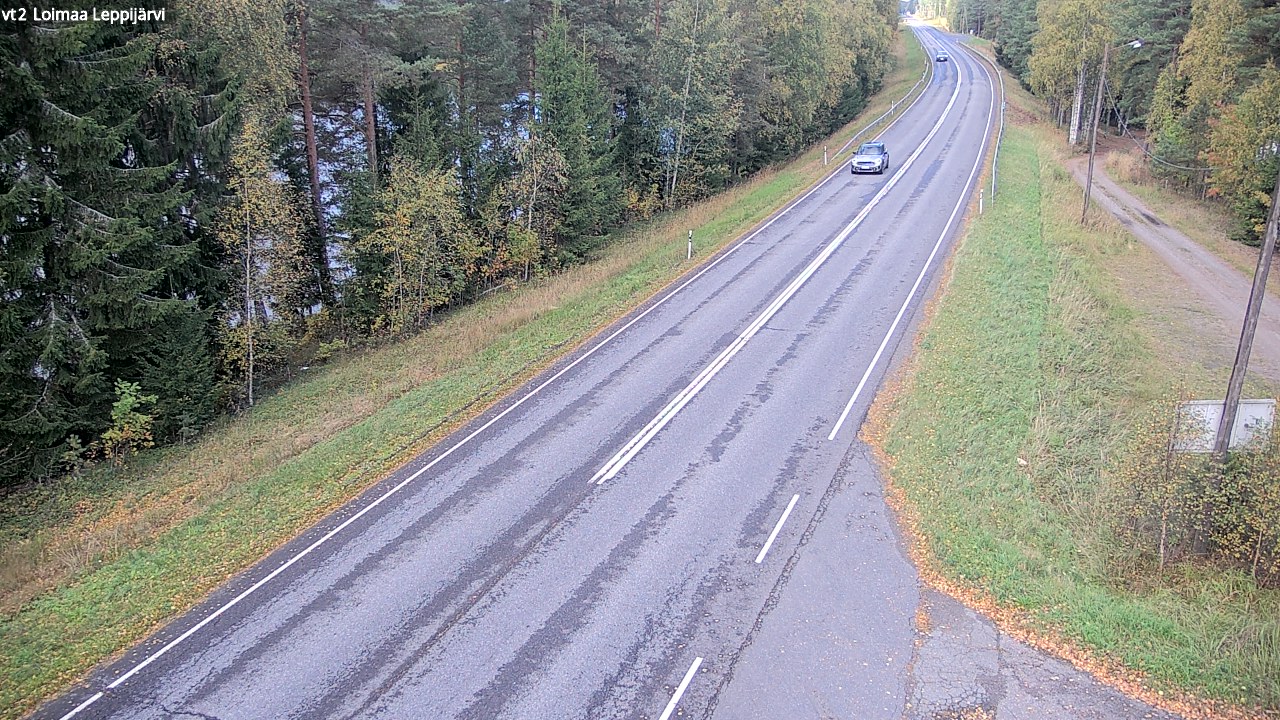 Weather Camera Image Road 2 Loimaa, Leppijärvi, Loimaa, Varsinais-Suomi