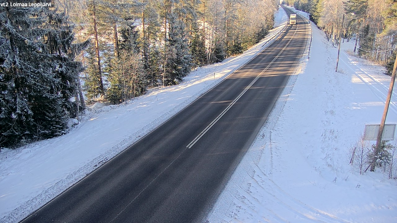Weather Camera Image Road 2 Loimaa, Leppijärvi, Loimaa, Varsinais-Suomi