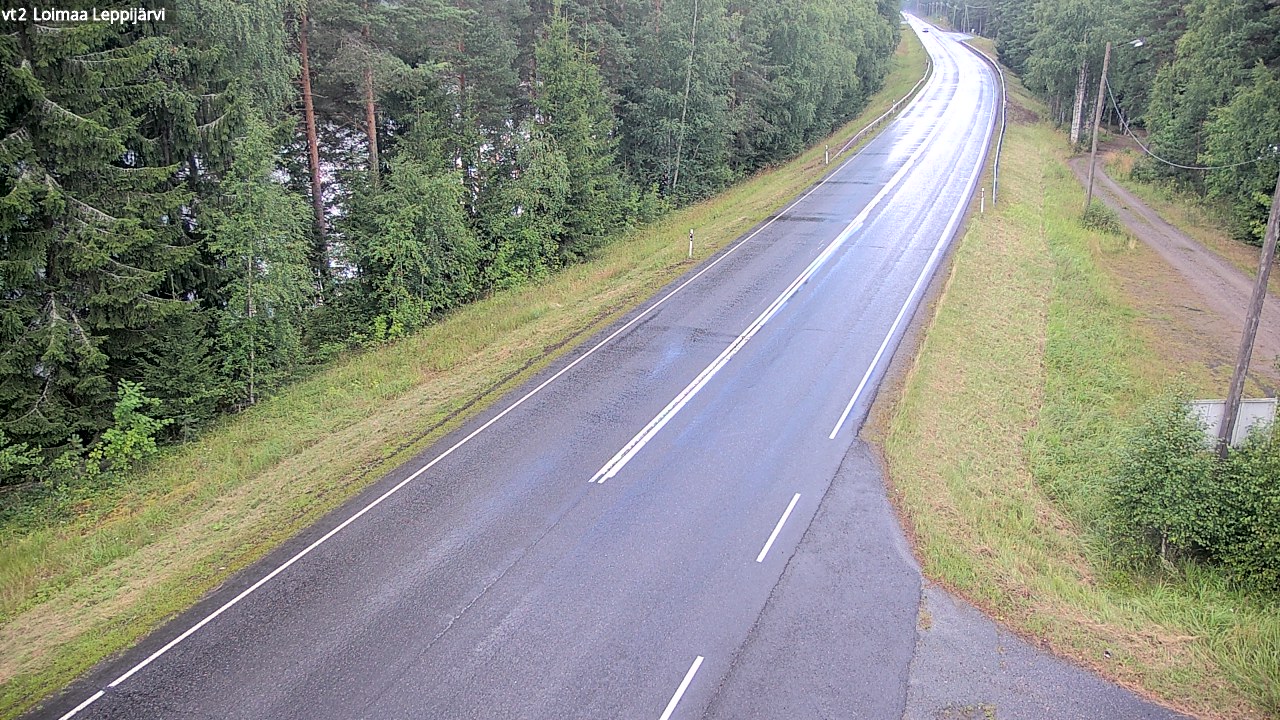 Weather Camera Image Väg 2 Loimaa, Leppijärvi, Loimaa, Varsinais-Suomi