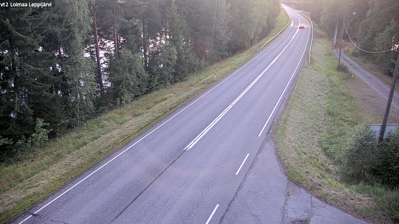 Weather Camera Image Väg 2 Loimaa, Leppijärvi, Loimaa, Varsinais-Suomi