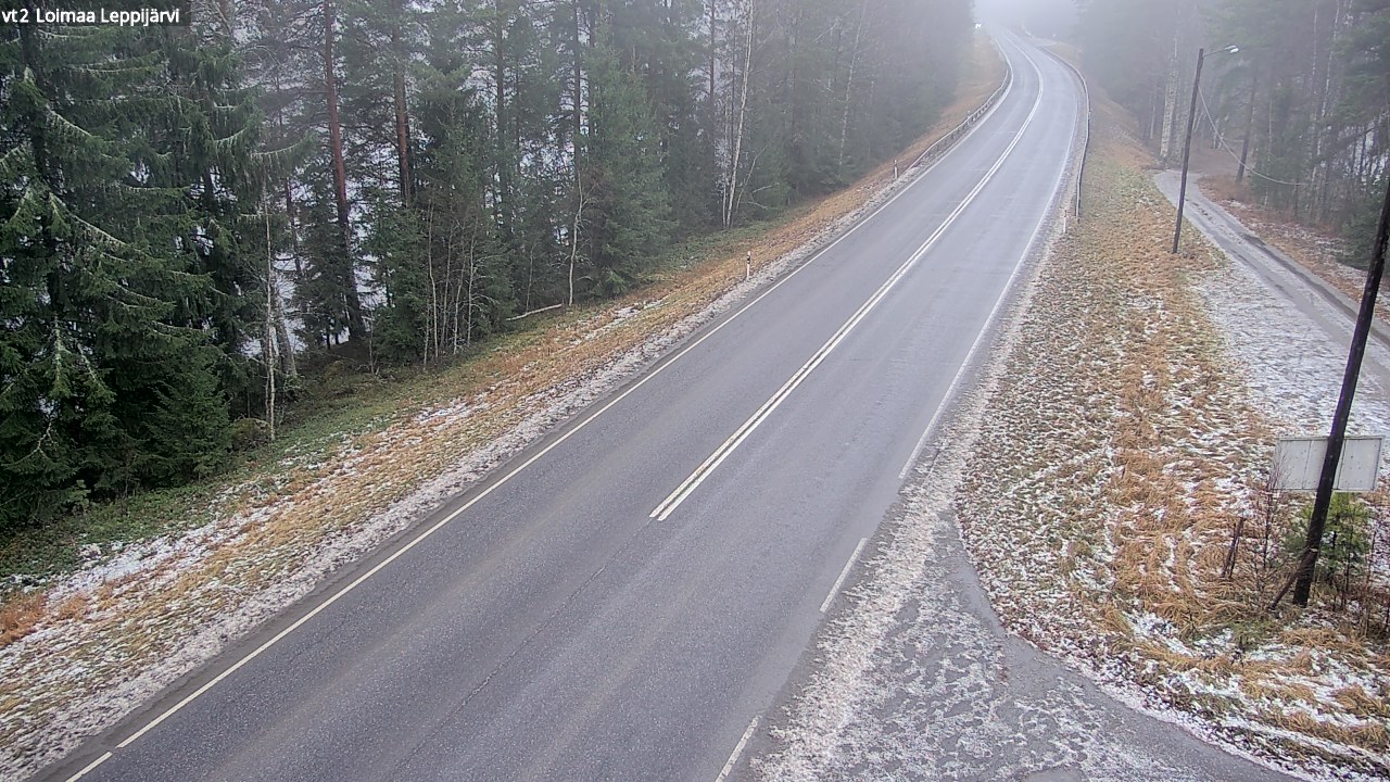Weather Camera Image Väg 2 Loimaa, Leppijärvi, Loimaa, Varsinais-Suomi