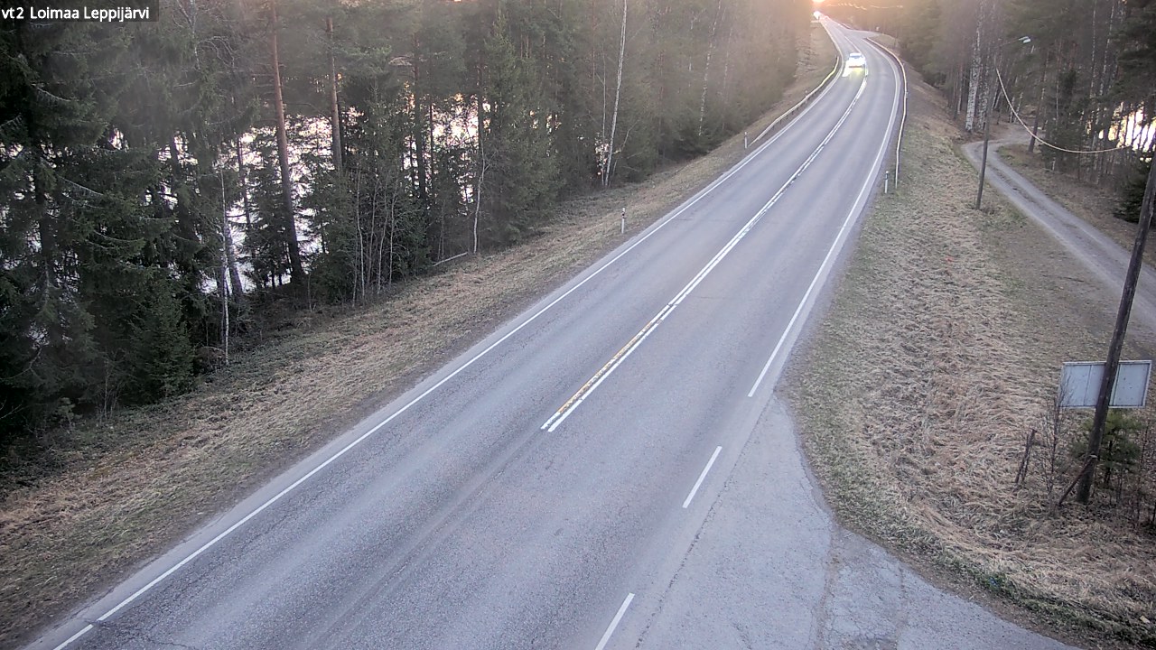 Weather Camera Image Väg 2 Loimaa, Leppijärvi, Loimaa, Varsinais-Suomi