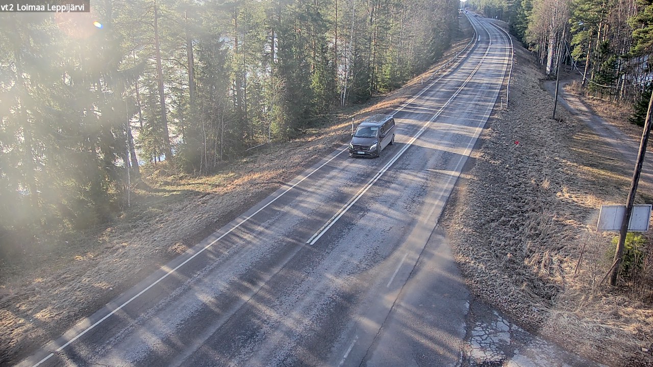 Weather Camera Image Road 2 Loimaa, Leppijärvi, Loimaa, Varsinais-Suomi