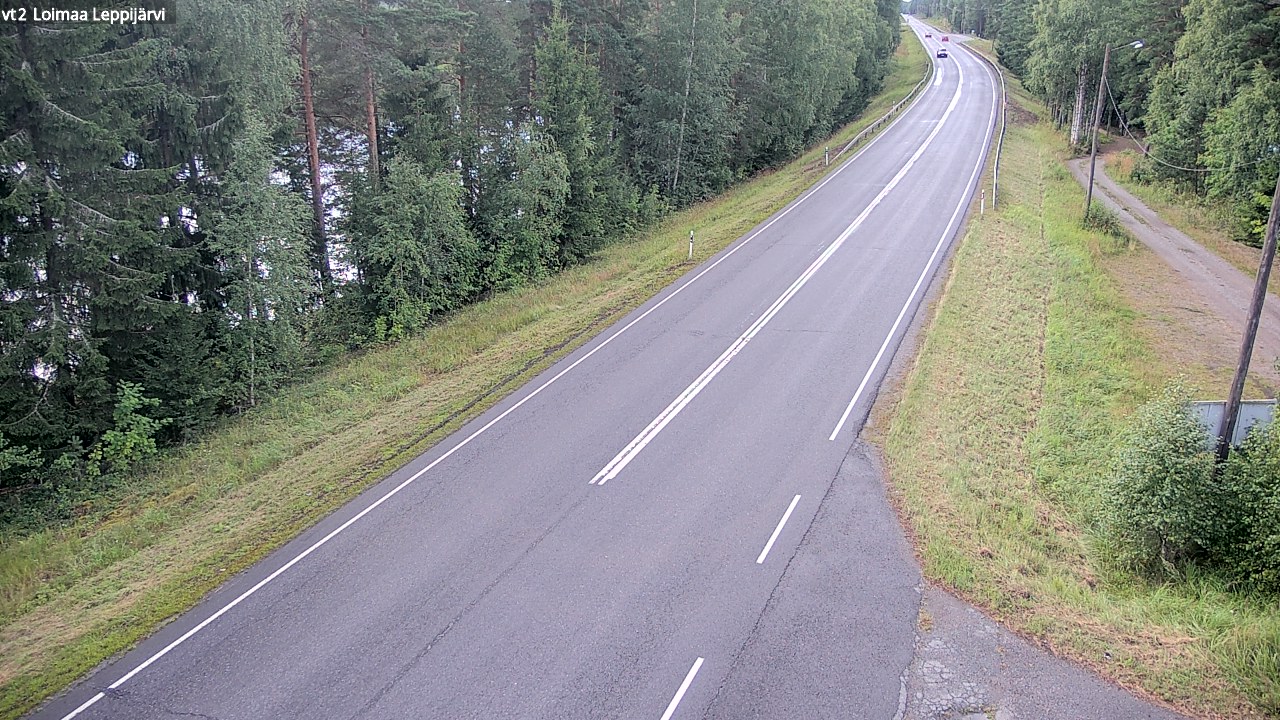 Weather Camera Image Väg 2 Loimaa, Leppijärvi, Loimaa, Varsinais-Suomi