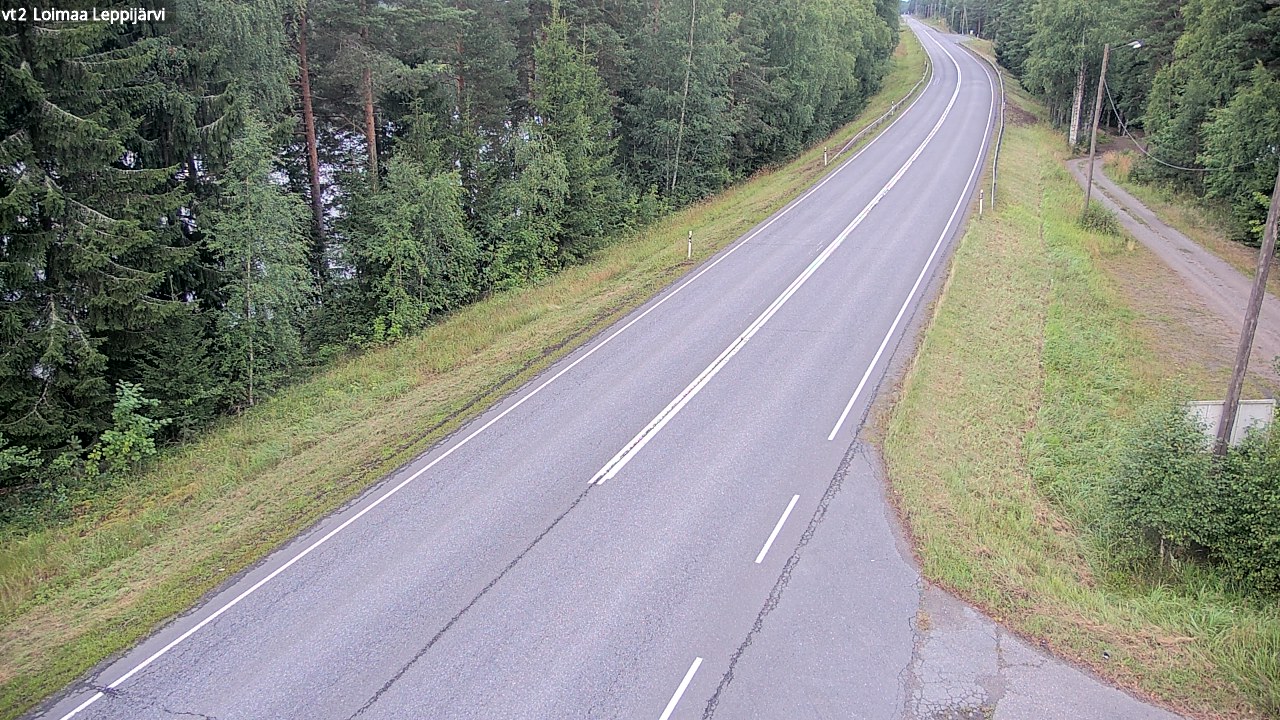 Weather Camera Image Väg 2 Loimaa, Leppijärvi, Loimaa, Varsinais-Suomi