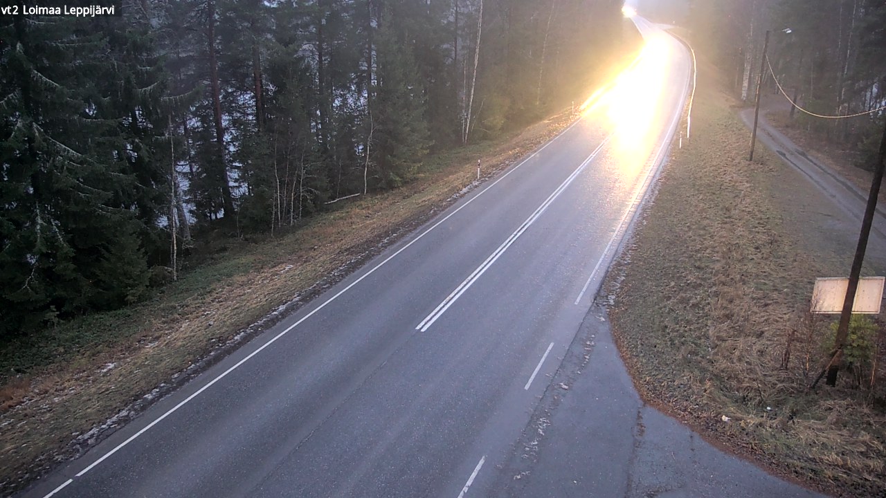Weather Camera Image Väg 2 Loimaa, Leppijärvi, Loimaa, Varsinais-Suomi