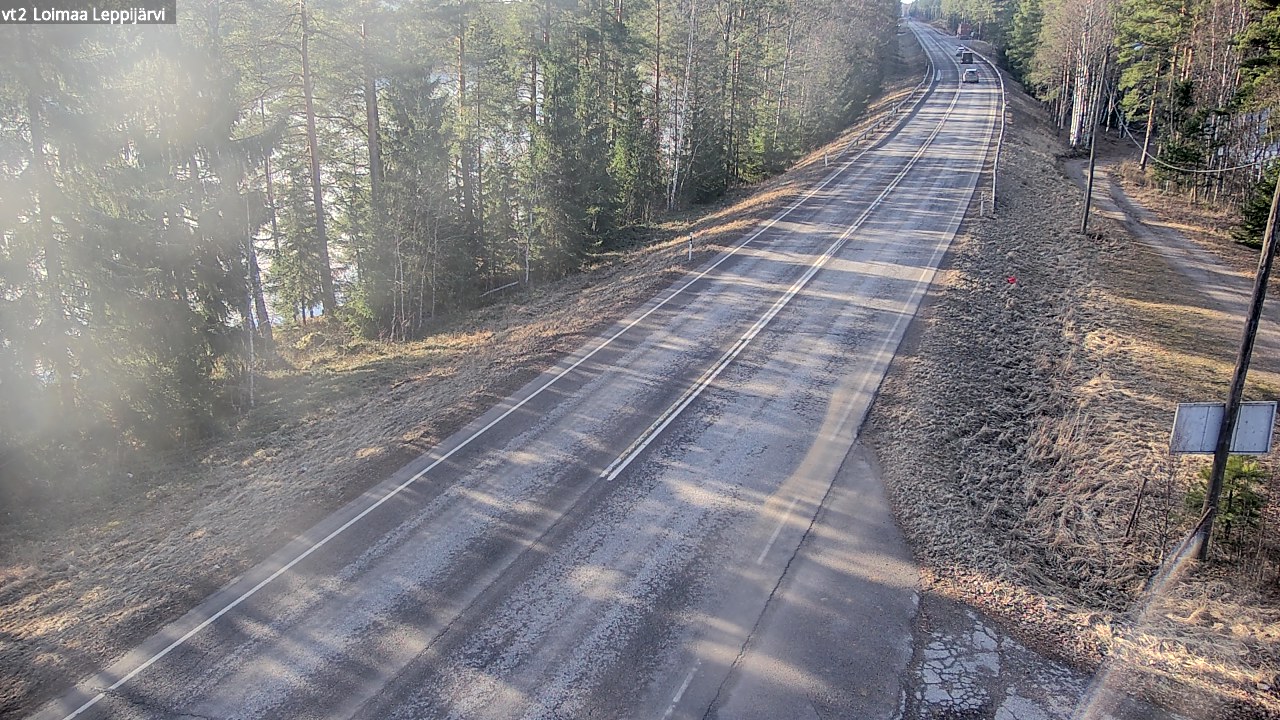 Weather Camera Image Road 2 Loimaa, Leppijärvi, Loimaa, Varsinais-Suomi