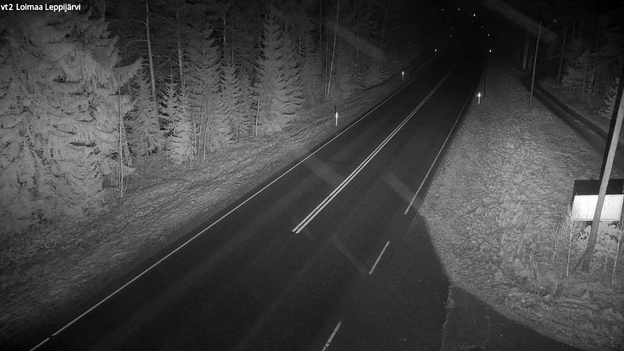 Weather Camera Image Road 2 Loimaa, Leppijärvi, Loimaa, Varsinais-Suomi