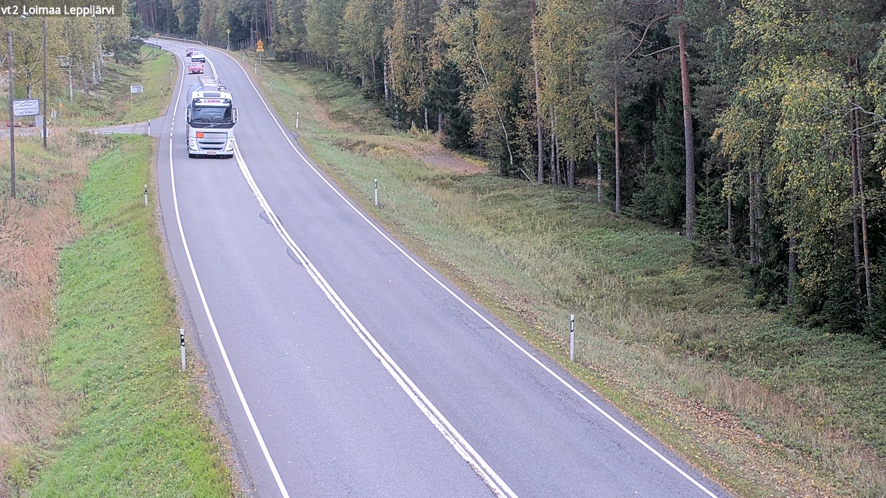 Kelikamerat Kuva Tie 2 Loimaa, Leppijärvi, Loimaa, Varsinais-Suomi