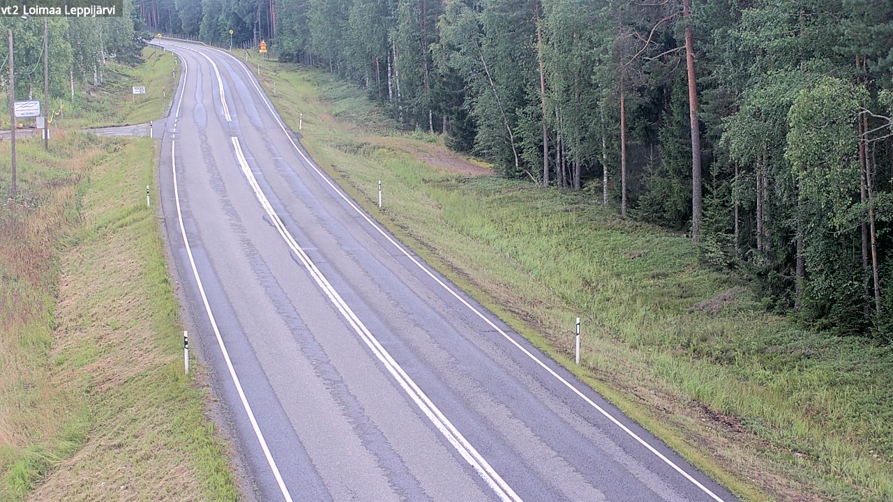 Kelikamerat Kuva Tie 2 Loimaa, Leppijärvi, Loimaa, Varsinais-Suomi