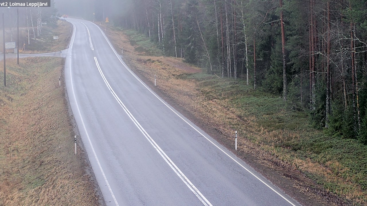 Weather Camera Image Väg 2 Loimaa, Leppijärvi, Loimaa, Varsinais-Suomi