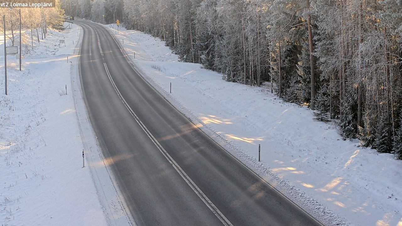 Weather Camera Image Road 2 Loimaa, Leppijärvi, Loimaa, Varsinais-Suomi