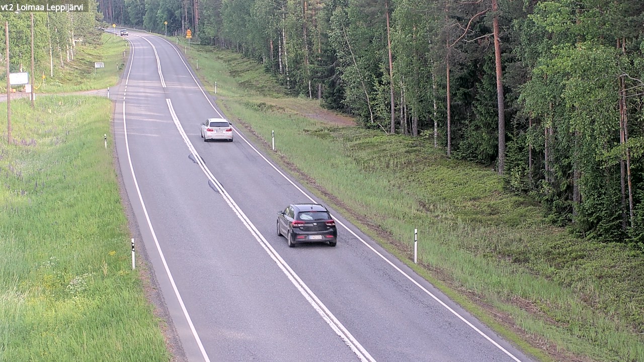 Kelikamerat Kuva Tie 2 Loimaa, Leppijärvi, Loimaa, Varsinais-Suomi