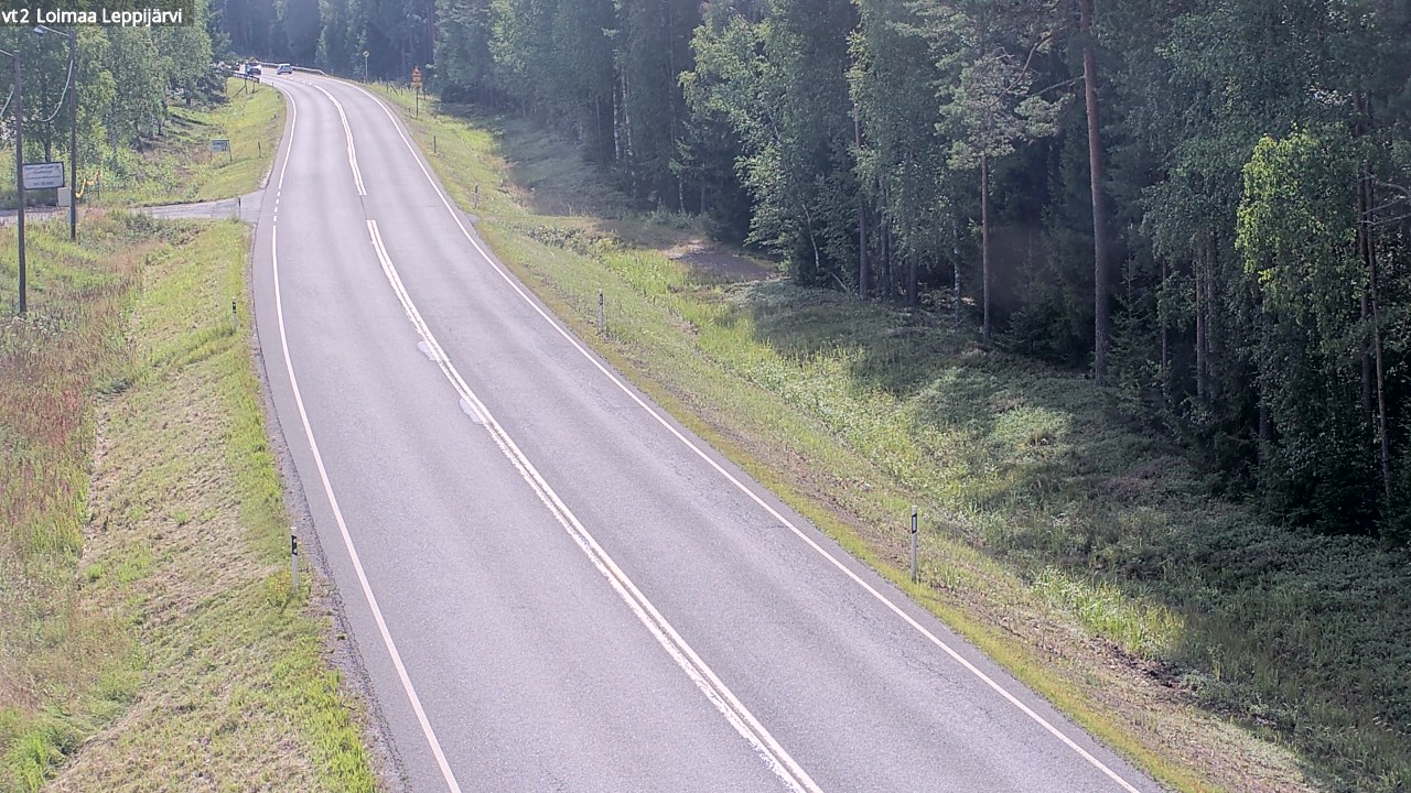 Kelikamerat Kuva Tie 2 Loimaa, Leppijärvi, Loimaa, Varsinais-Suomi