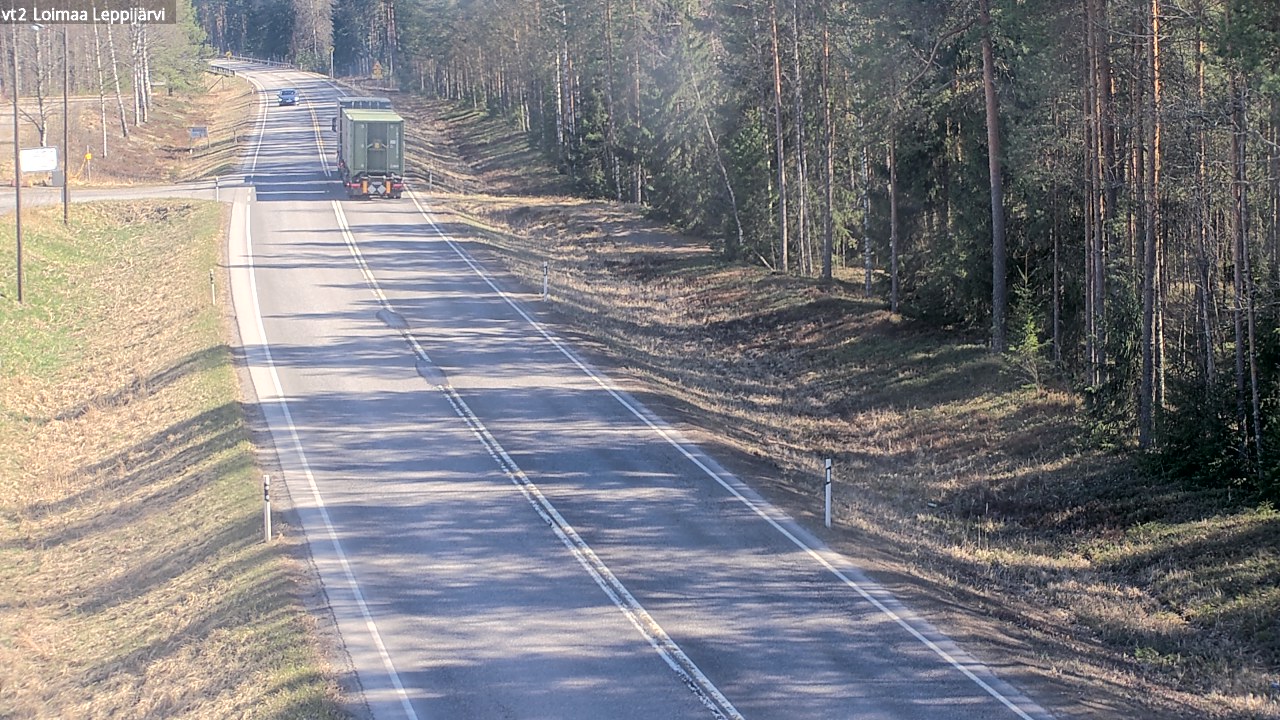Kelikamerat Kuva Tie 2 Loimaa, Leppijärvi, Loimaa, Varsinais-Suomi