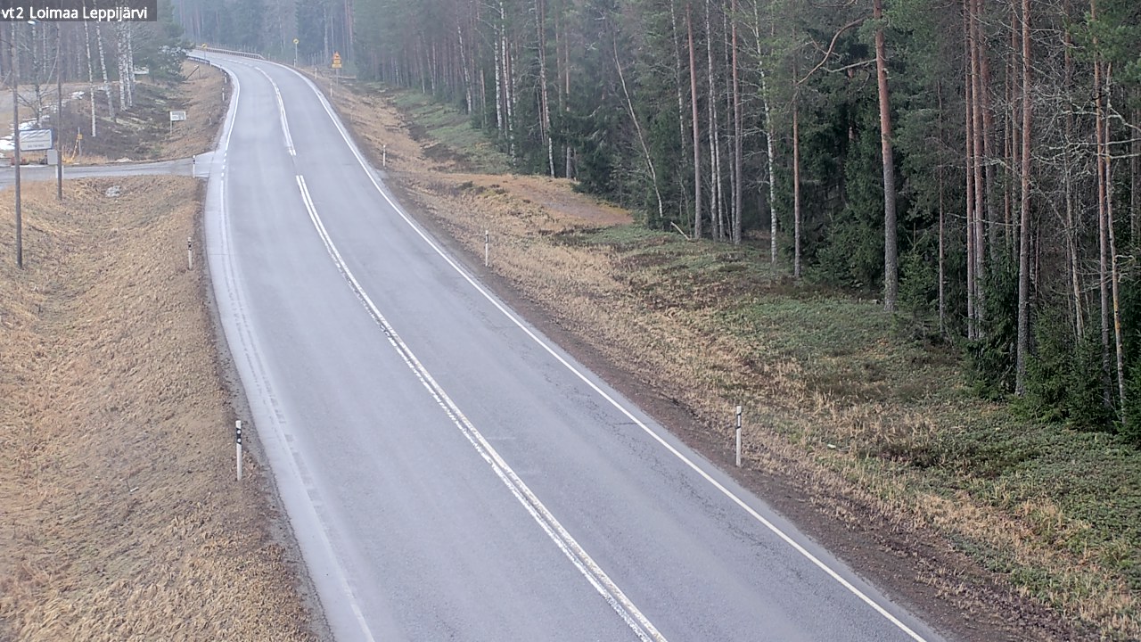 Weather Camera Image Road 2 Loimaa, Leppijärvi, Loimaa, Varsinais-Suomi