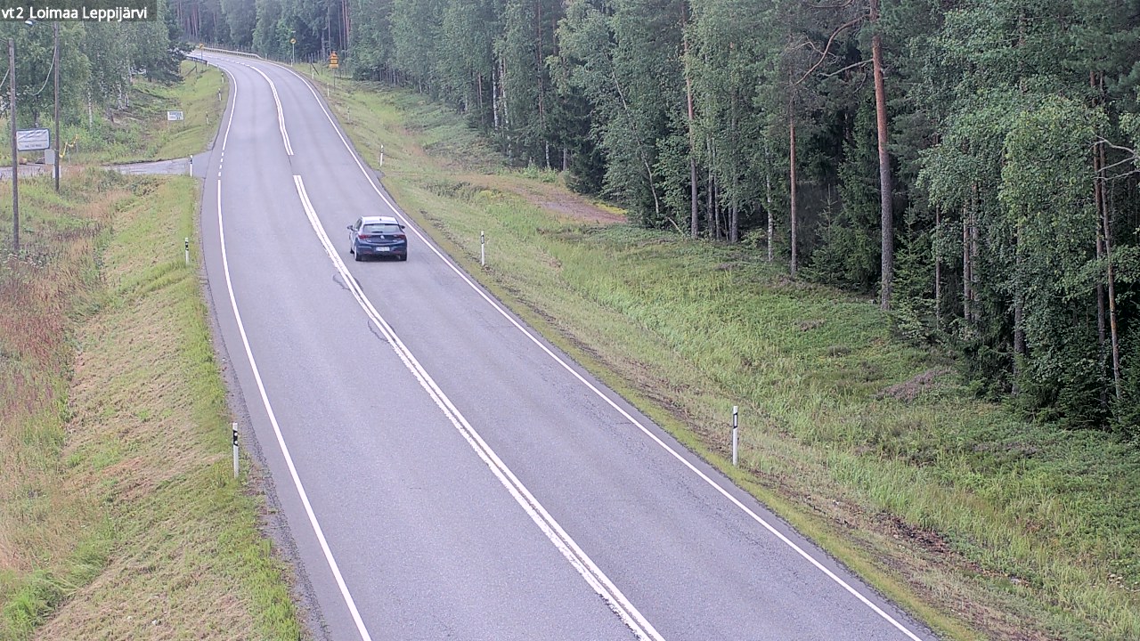 Weather Camera Image Road 2 Loimaa, Leppijärvi, Loimaa, Varsinais-Suomi