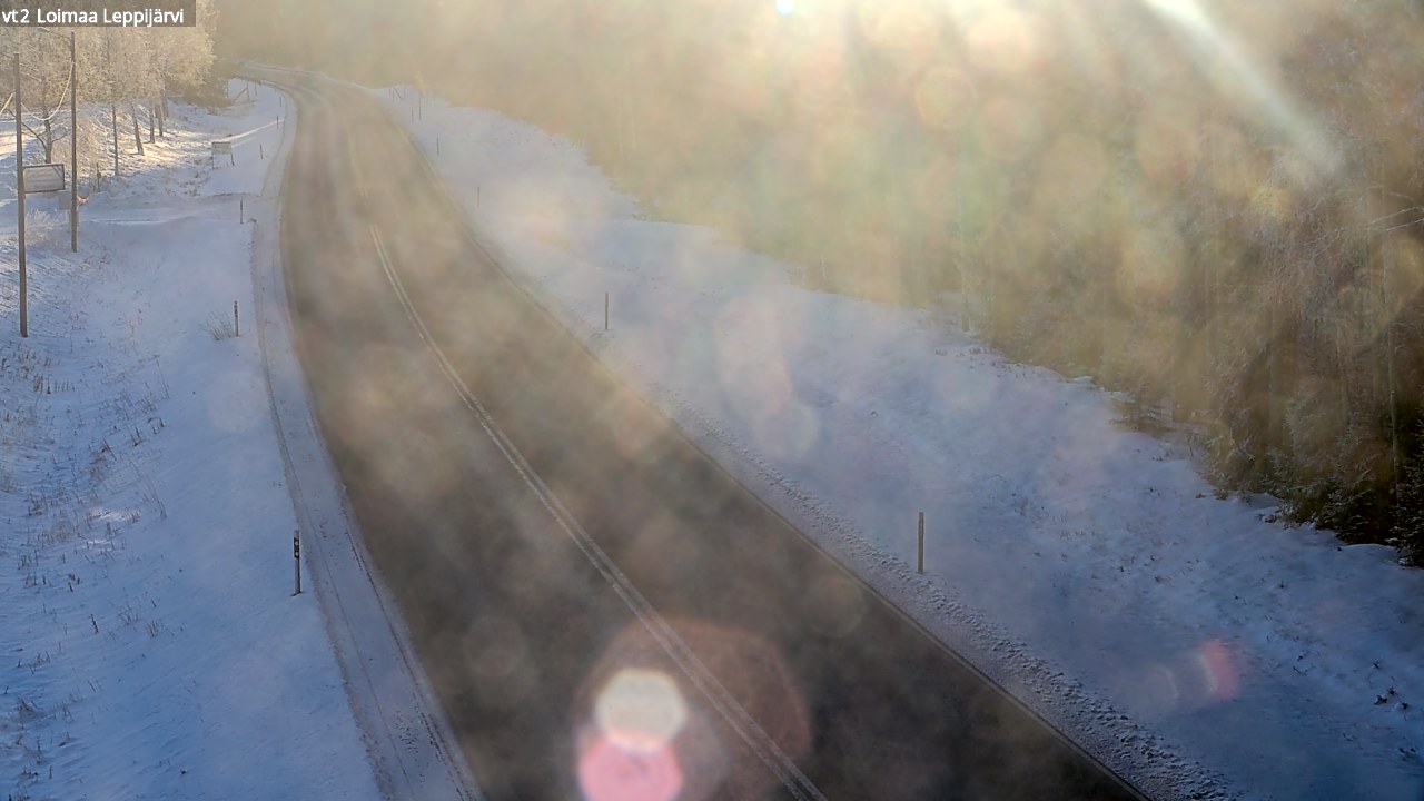 Weather Camera Image Road 2 Loimaa, Leppijärvi, Loimaa, Varsinais-Suomi