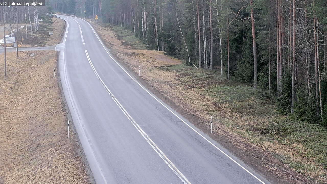 Weather Camera Image Road 2 Loimaa, Leppijärvi, Loimaa, Varsinais-Suomi