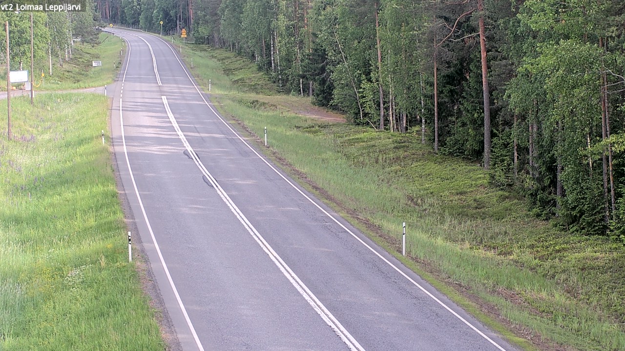 Kelikamerat Kuva Tie 2 Loimaa, Leppijärvi, Loimaa, Varsinais-Suomi