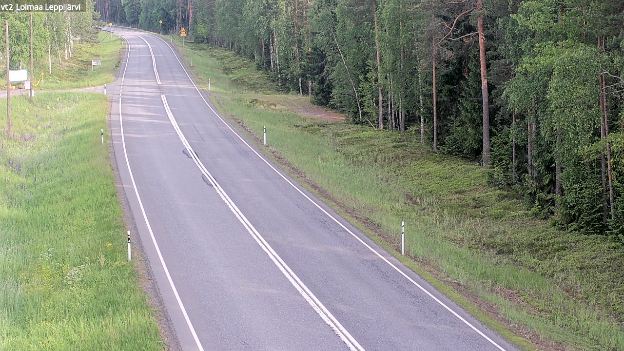Kelikamerat Kuva Tie 2 Loimaa, Leppijärvi, Loimaa, Varsinais-Suomi
