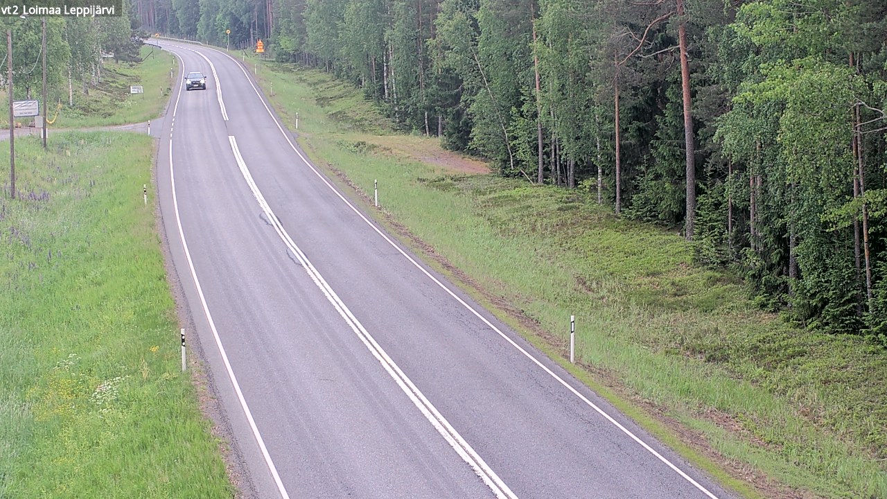 Kelikamerat Kuva Tie 2 Loimaa, Leppijärvi, Loimaa, Varsinais-Suomi