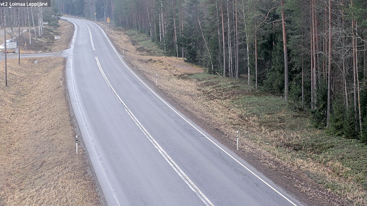 Weather Camera Image Road 2 Loimaa, Leppijärvi, Loimaa, Varsinais-Suomi
