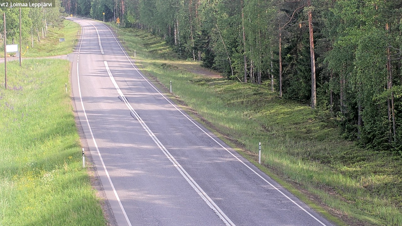 Kelikamerat Kuva Tie 2 Loimaa, Leppijärvi, Loimaa, Varsinais-Suomi