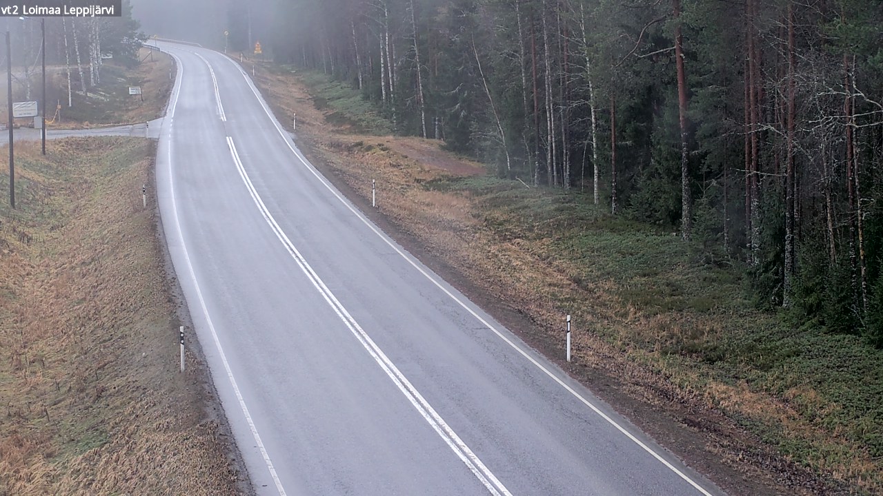 Weather Camera Image Väg 2 Loimaa, Leppijärvi, Loimaa, Varsinais-Suomi