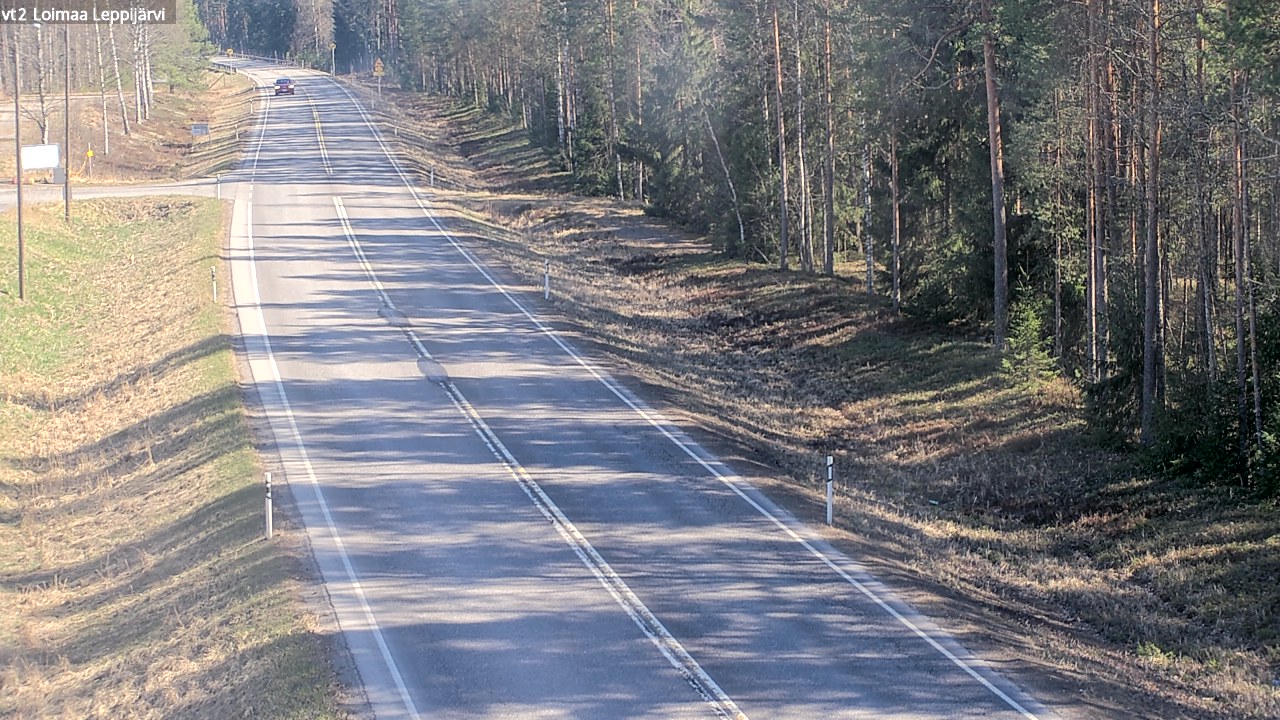 Kelikamerat Kuva Tie 2 Loimaa, Leppijärvi, Loimaa, Varsinais-Suomi