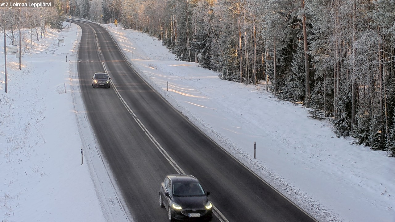Weather Camera Image Väg 2 Loimaa, Leppijärvi, Loimaa, Varsinais-Suomi