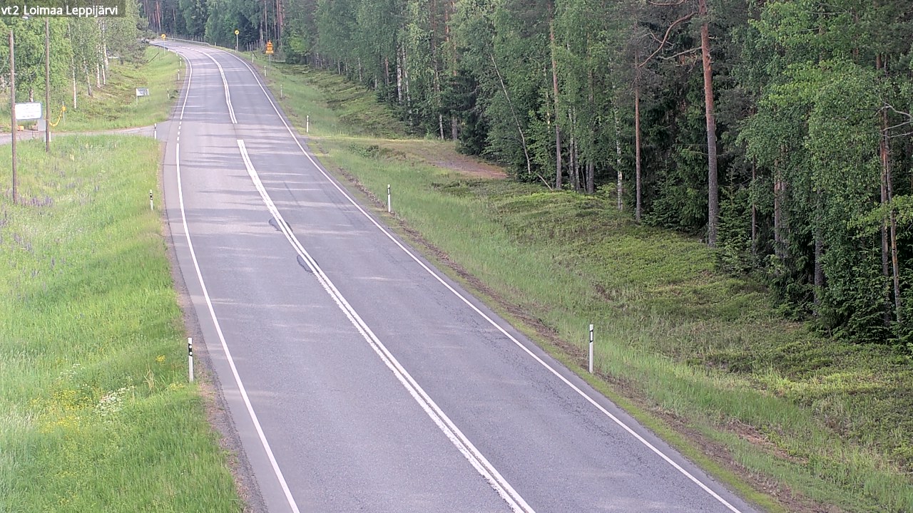 Kelikamerat Kuva Tie 2 Loimaa, Leppijärvi, Loimaa, Varsinais-Suomi