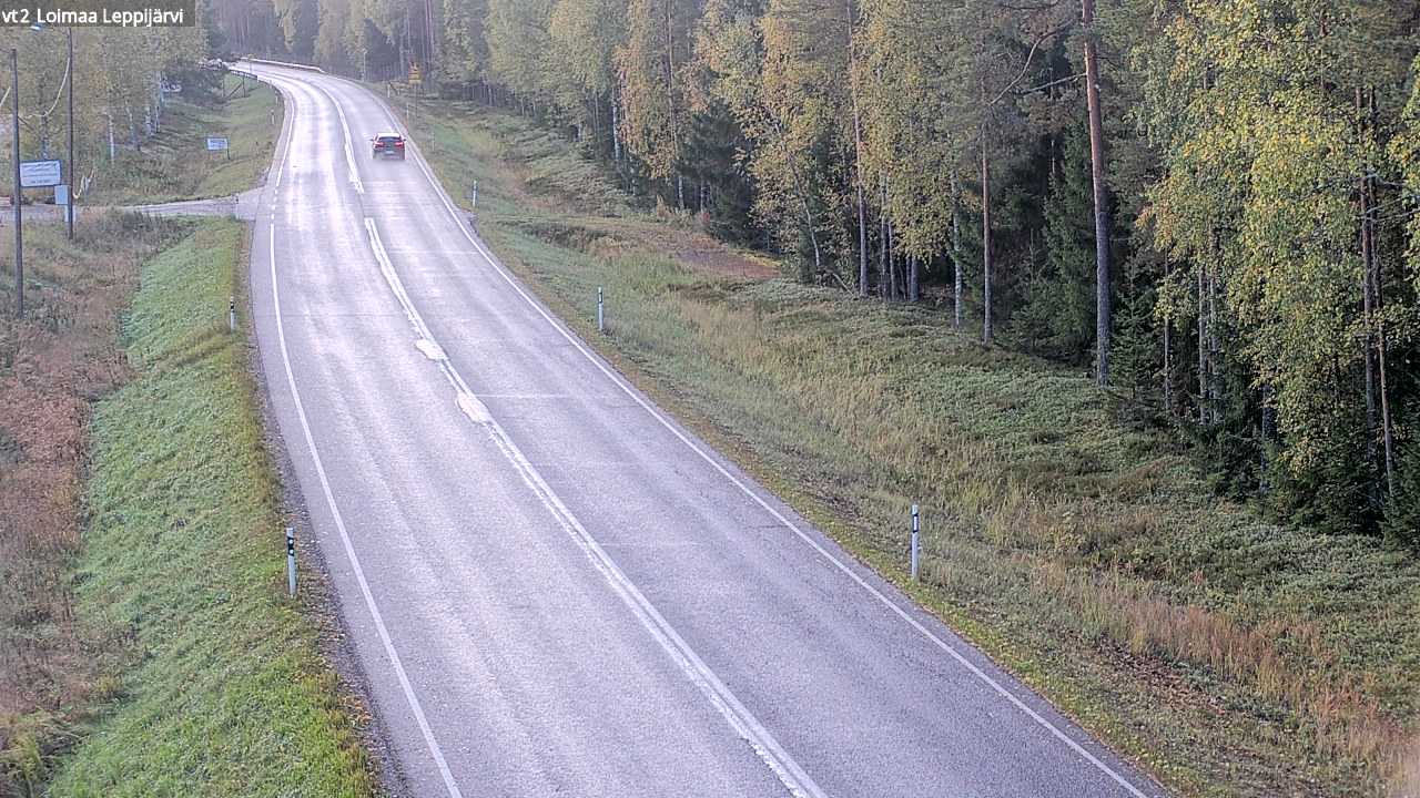 Weather Camera Image Road 2 Loimaa, Leppijärvi, Loimaa, Varsinais-Suomi