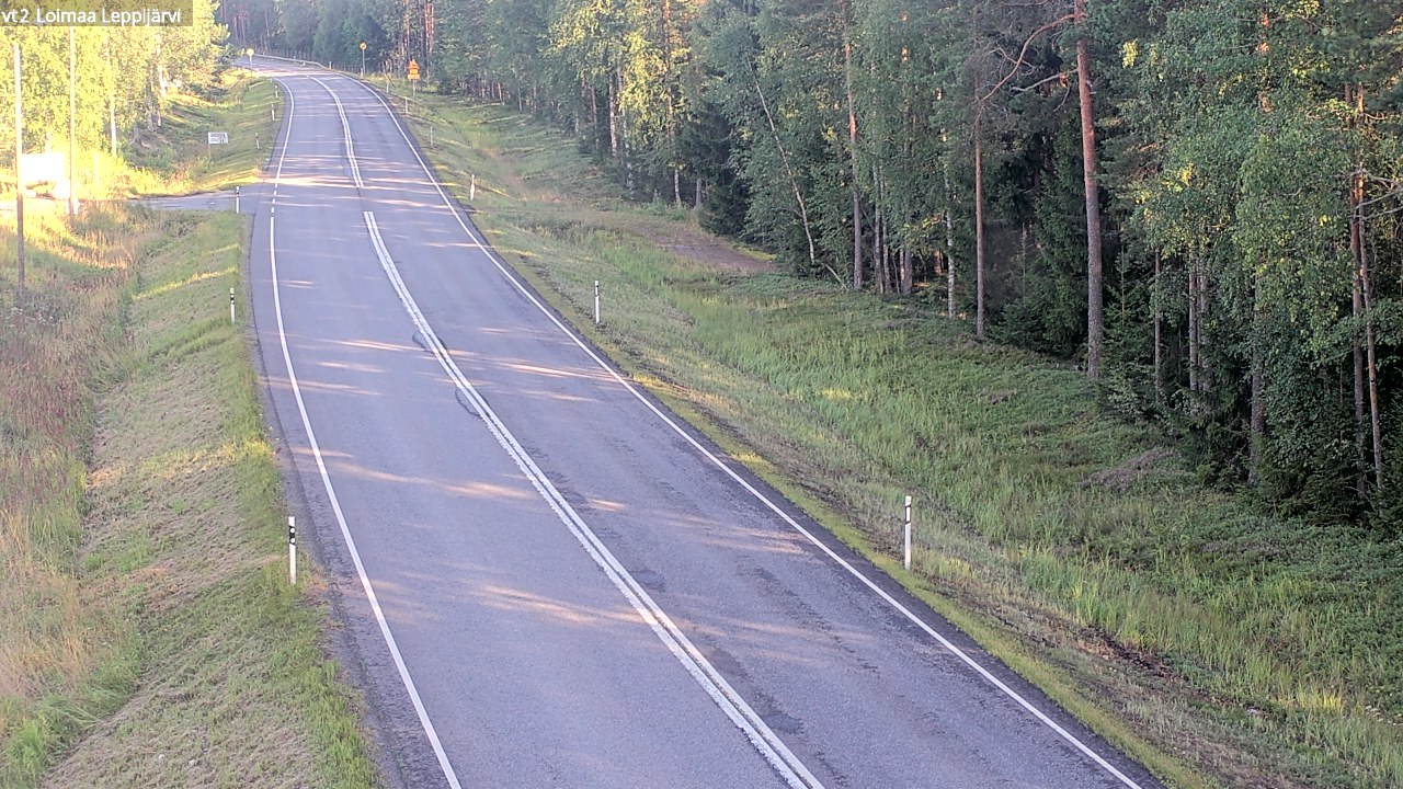 Kelikamerat Kuva Tie 2 Loimaa, Leppijärvi, Loimaa, Varsinais-Suomi