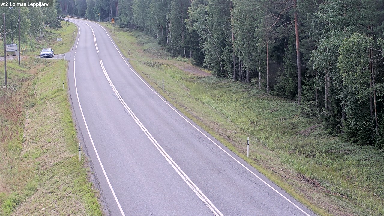 Weather Camera Image Väg 2 Loimaa, Leppijärvi, Loimaa, Varsinais-Suomi