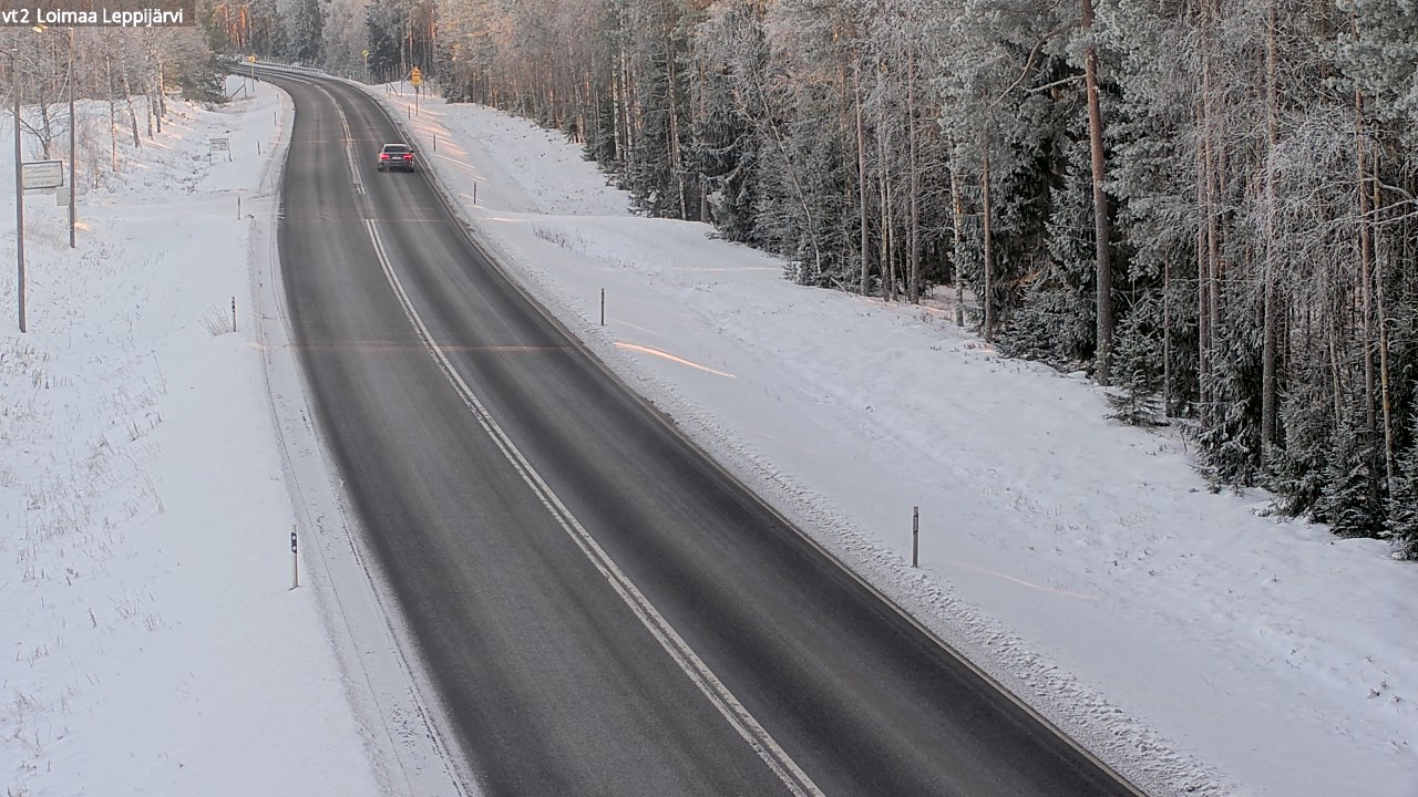 Weather Camera Image Väg 2 Loimaa, Leppijärvi, Loimaa, Varsinais-Suomi