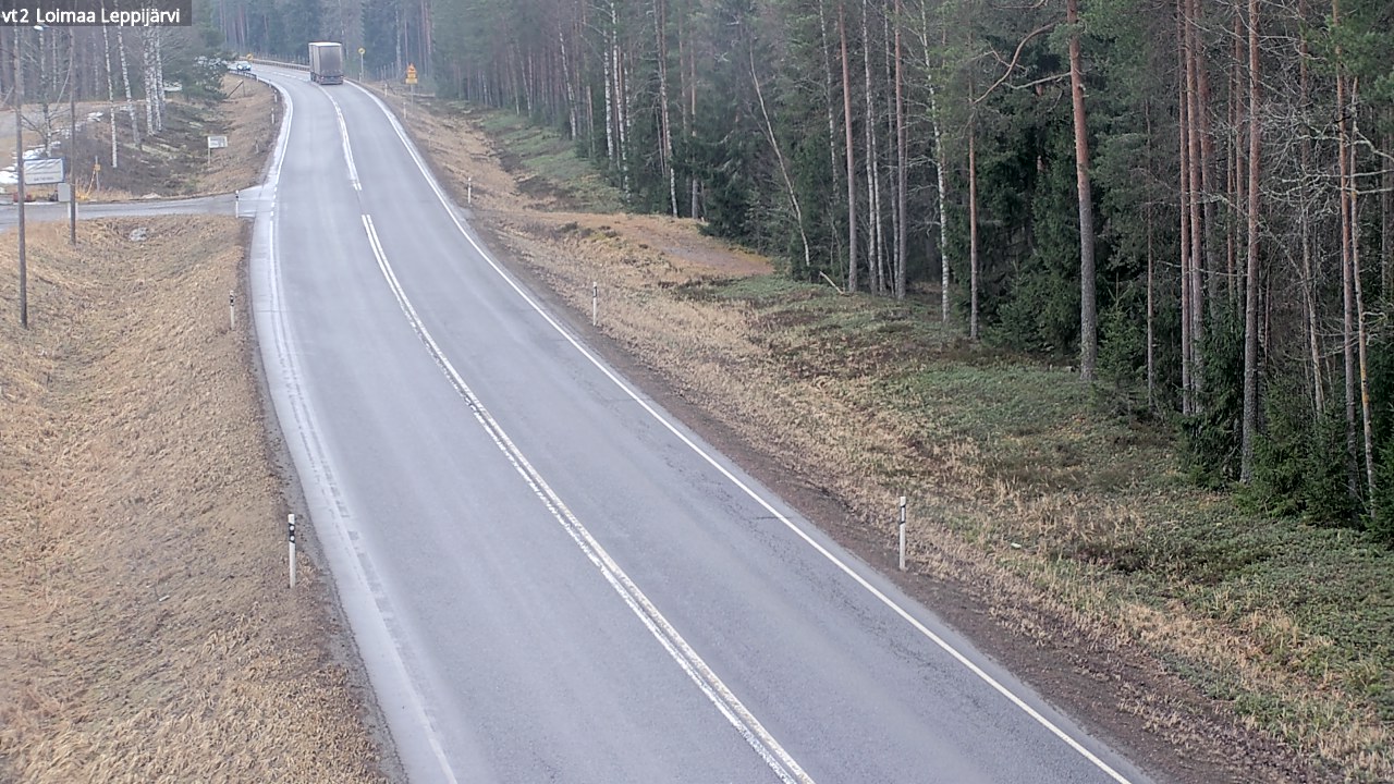 Weather Camera Image Road 2 Loimaa, Leppijärvi, Loimaa, Varsinais-Suomi