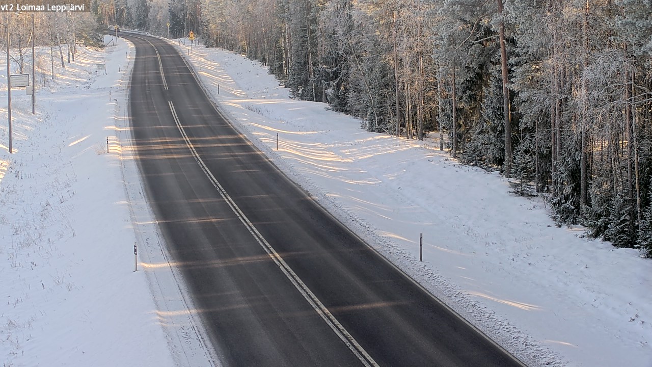 Weather Camera Image Väg 2 Loimaa, Leppijärvi, Loimaa, Varsinais-Suomi