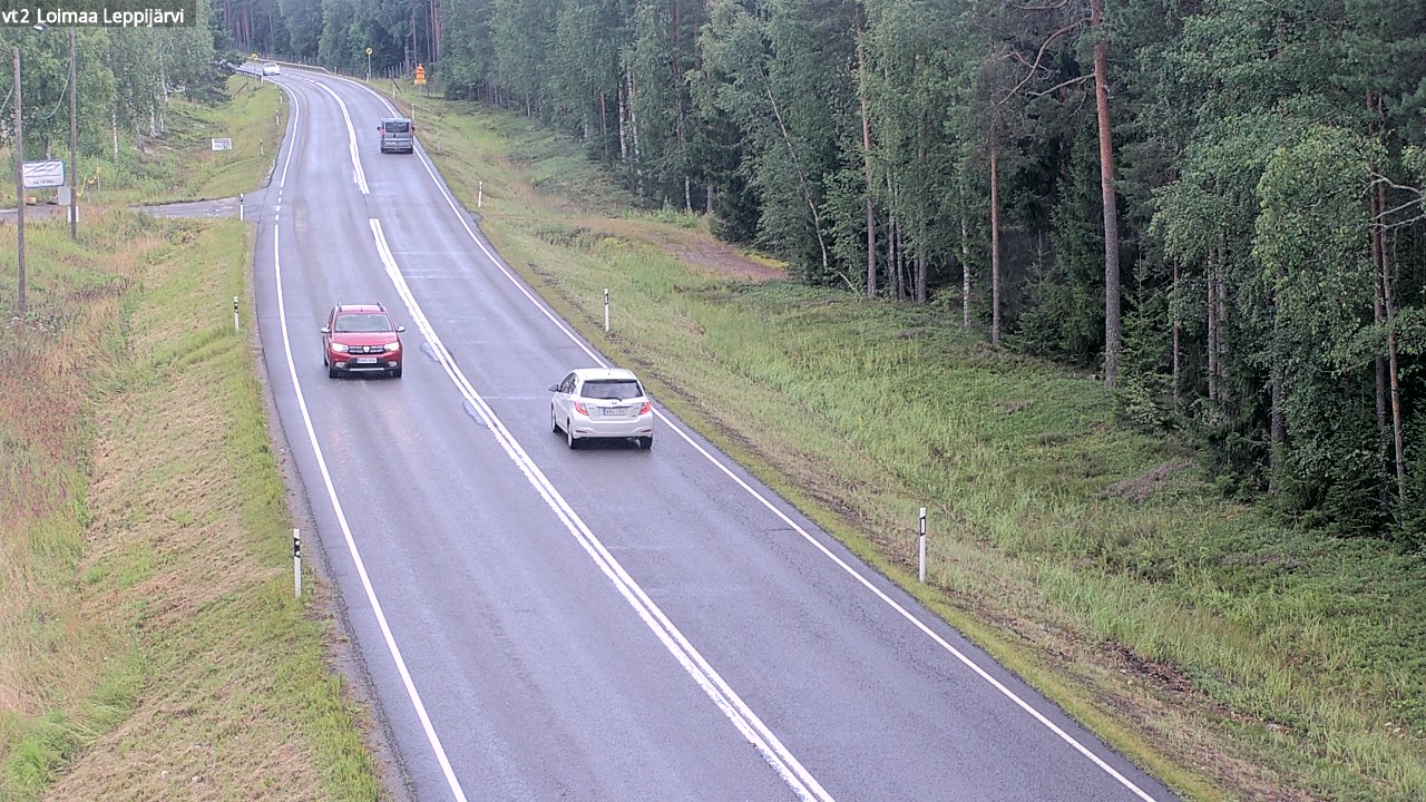 Kelikamerat Kuva Tie 2 Loimaa, Leppijärvi, Loimaa, Varsinais-Suomi